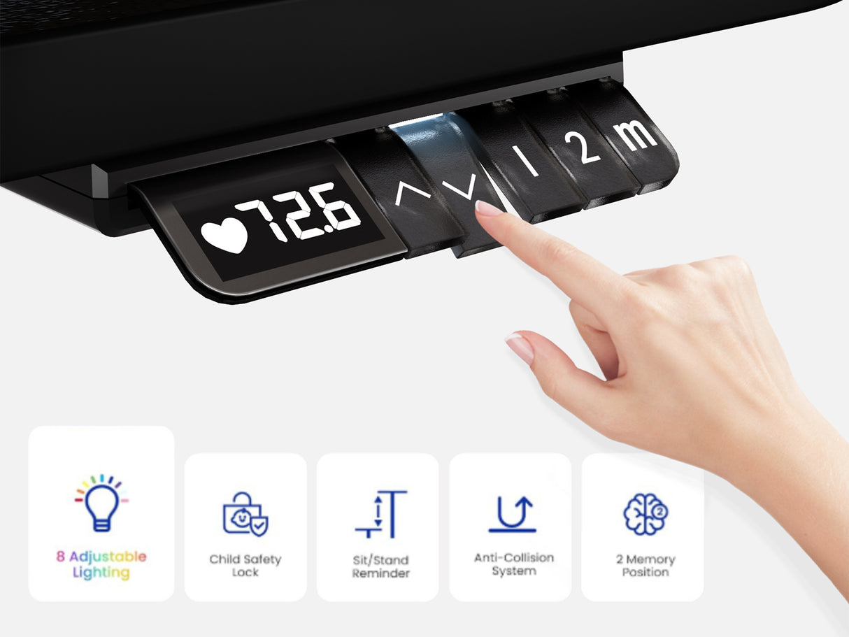 Maidesite T2 Pro Max - Electric Height-Adjustable Desk