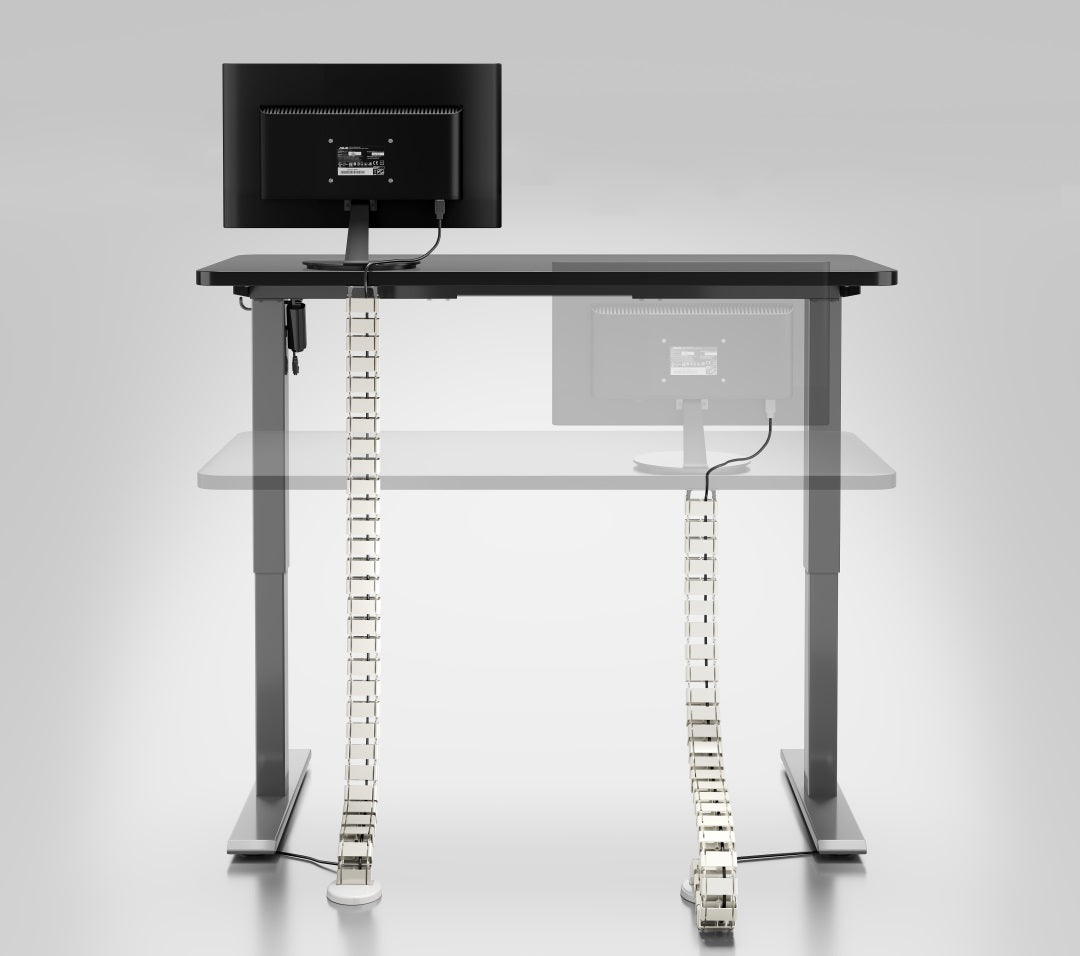 Maidesite cable spine, the best organization partner of standing desk