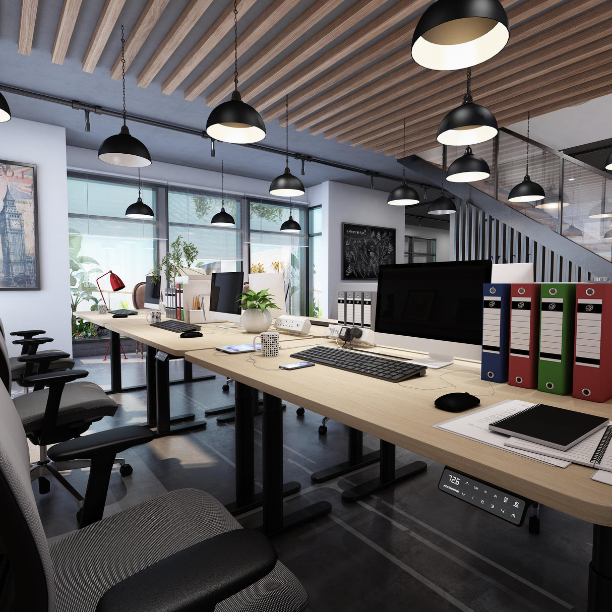 Maidesite power strip black is the good work partner in your office work