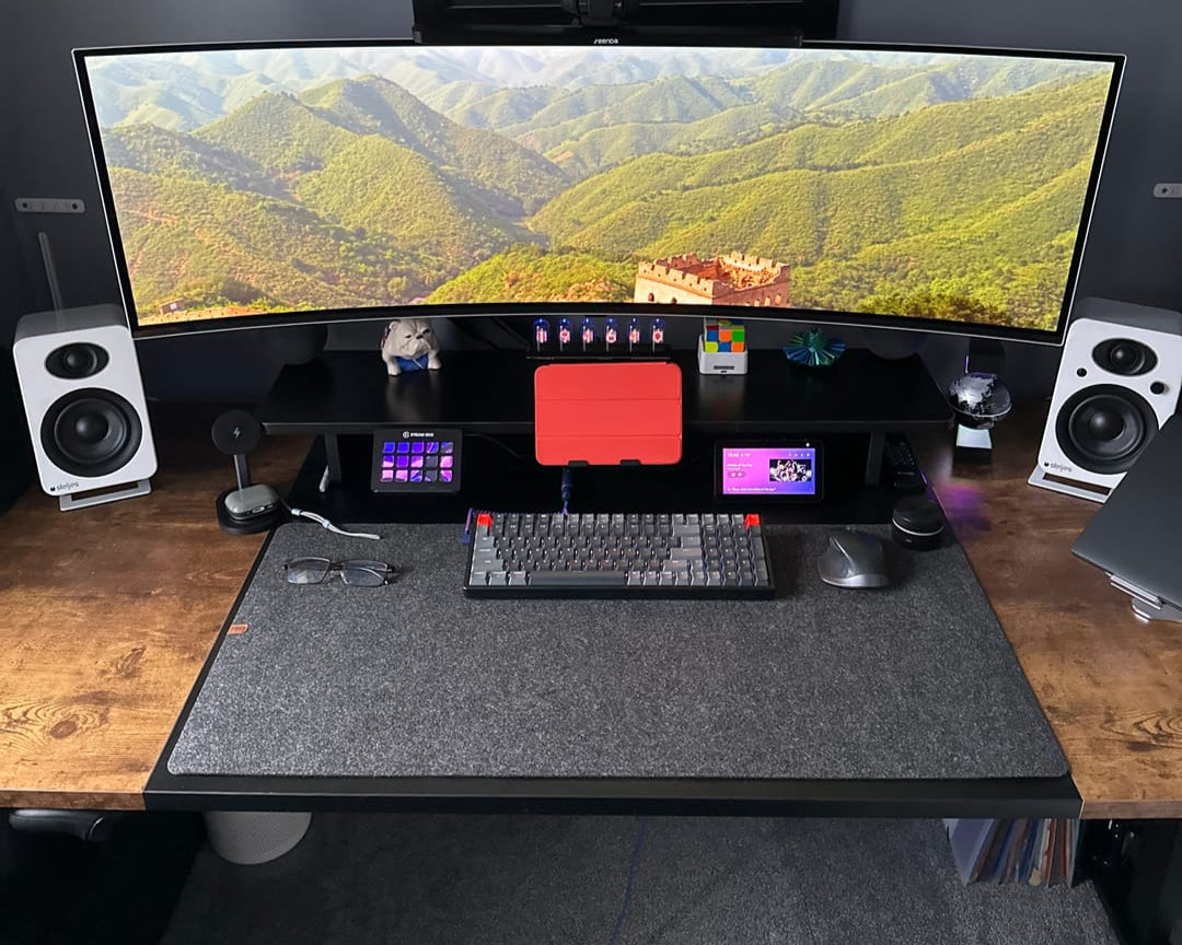 SC2 Pro standing desk setup