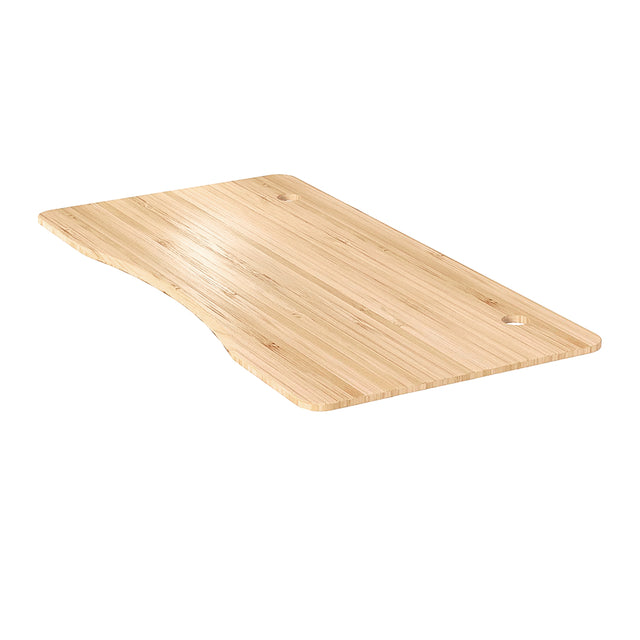 Maidesite natural bamboo standing desk top 140x70 cm