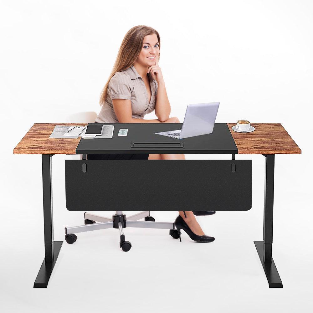 Maidesite executive standing desk 160x75 cm - SC1 Pro for ladys work from home