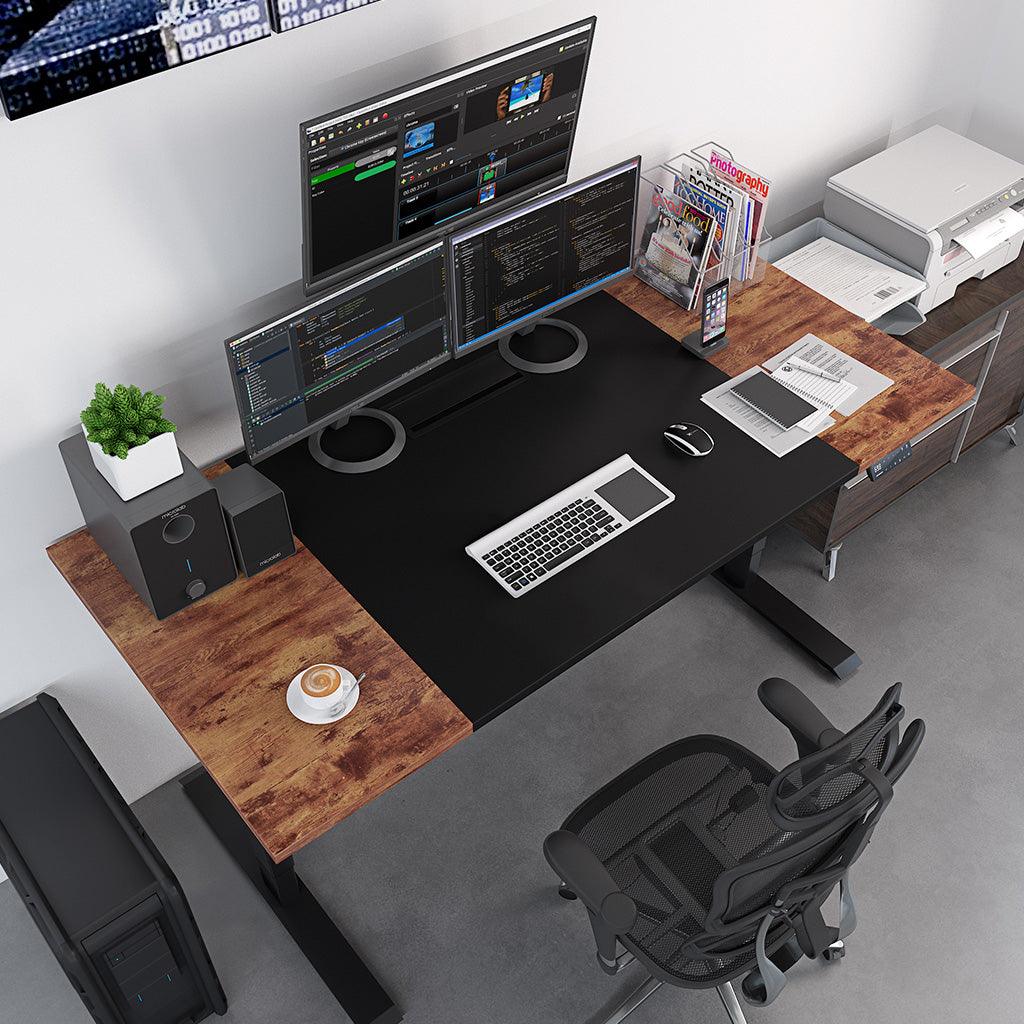 Maidesite SC1 Pro elelctric standing desk is great for programmers with multiple monitors