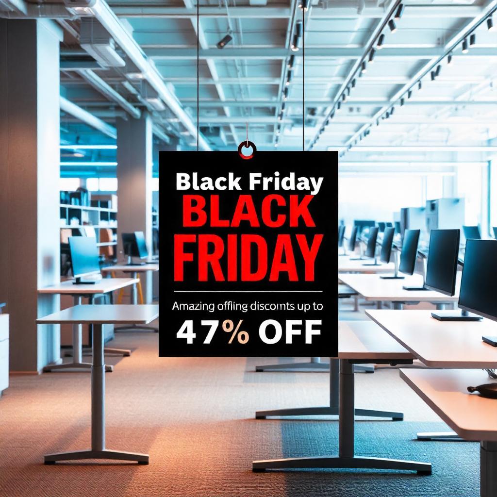 Black Friday Height Adjustable Desks Offer Amazing Discounts Up To 47% Off