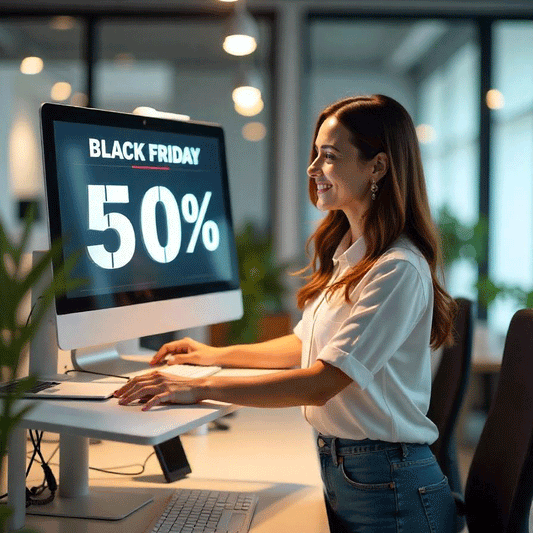 Black Friday, height-adjustable desk