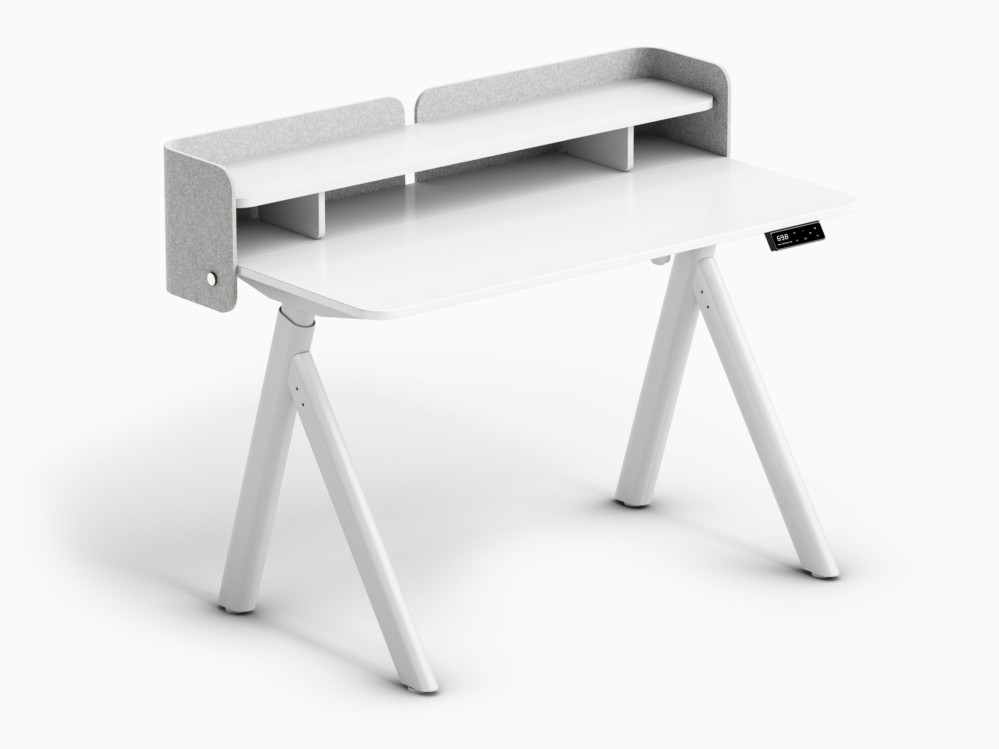 Maidesite ArborLift Height-Adjustable Electric Desk, 120 x 60 / 140 x 70 cm with USB-C Connection