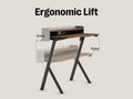 Maidesite ArborLift Height-Adjustable Electric Desk, 120 140cm with USB-C Connection