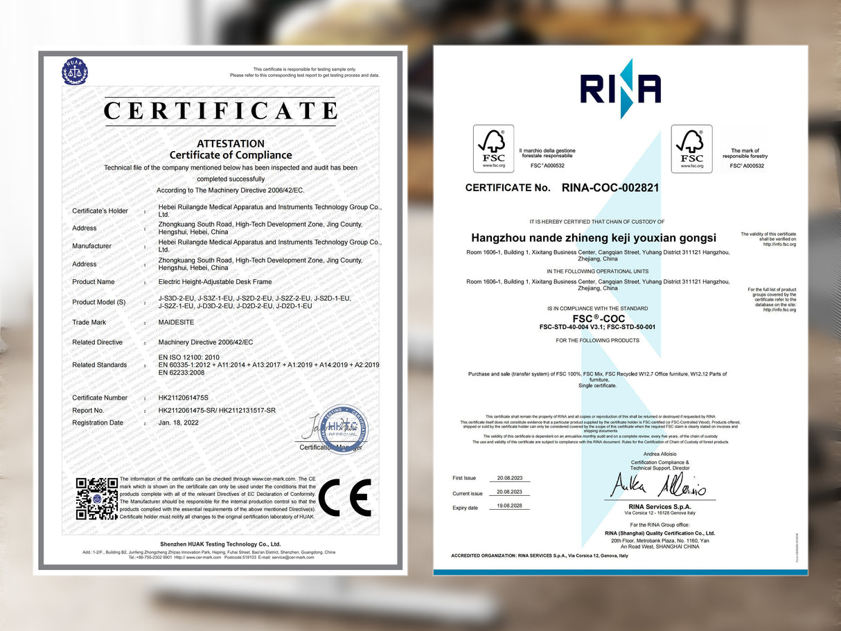 Maidesite T1 Pro - Electric Height-Adjustable Standing Desk Frame