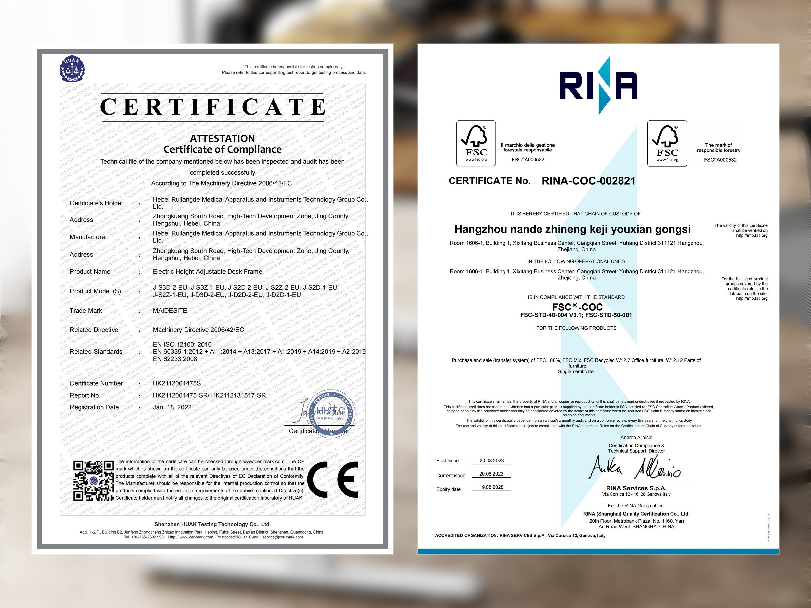 Maidesite T2 Pro - Electric Stand Up Desk Frame