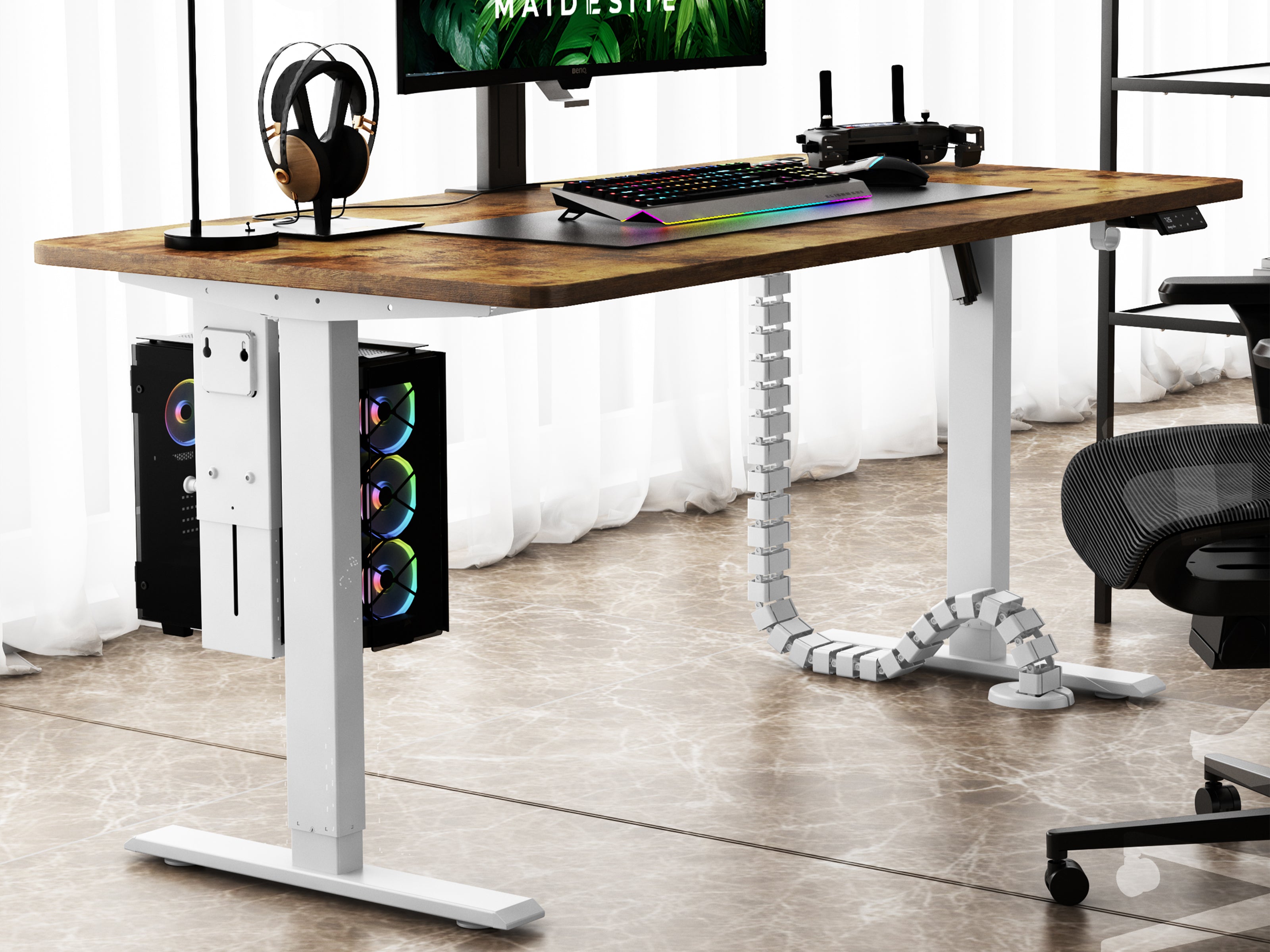 Maidesite T1 Pro - Electric Height-Adjustable Standing Desk Frame