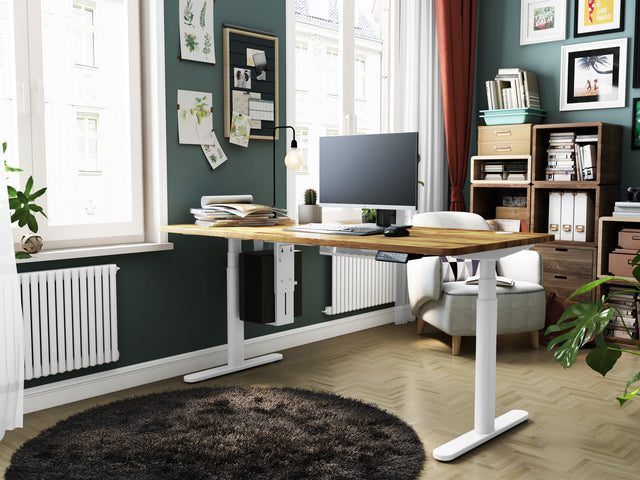 Maidesite TH2 Plus Art/EL2 Plus Art - Electric Standing Desk Height Adjustable Table Frame