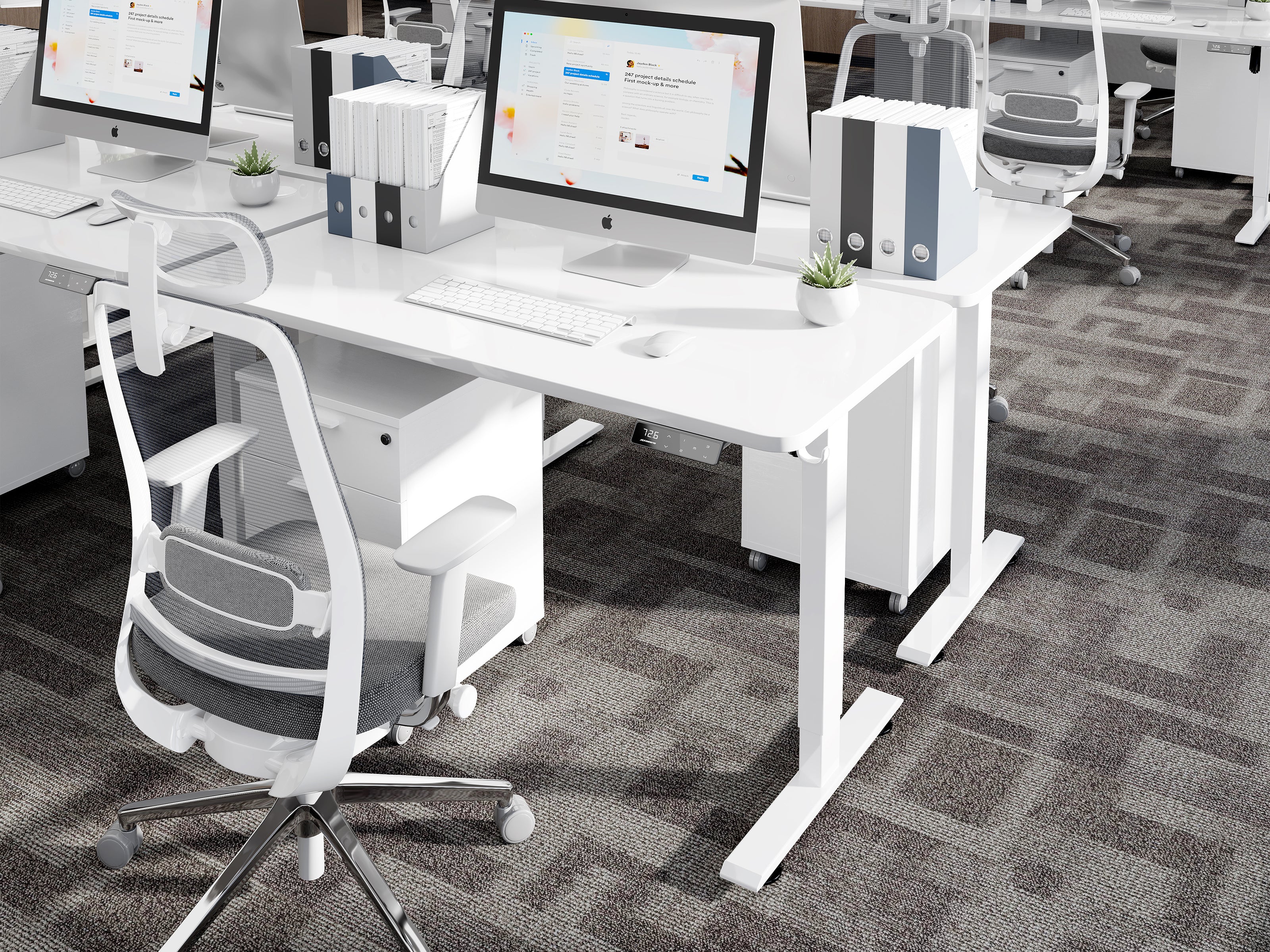 Maidesite T1 Pro - Electric Height-Adjustable Standing Desk Frame
