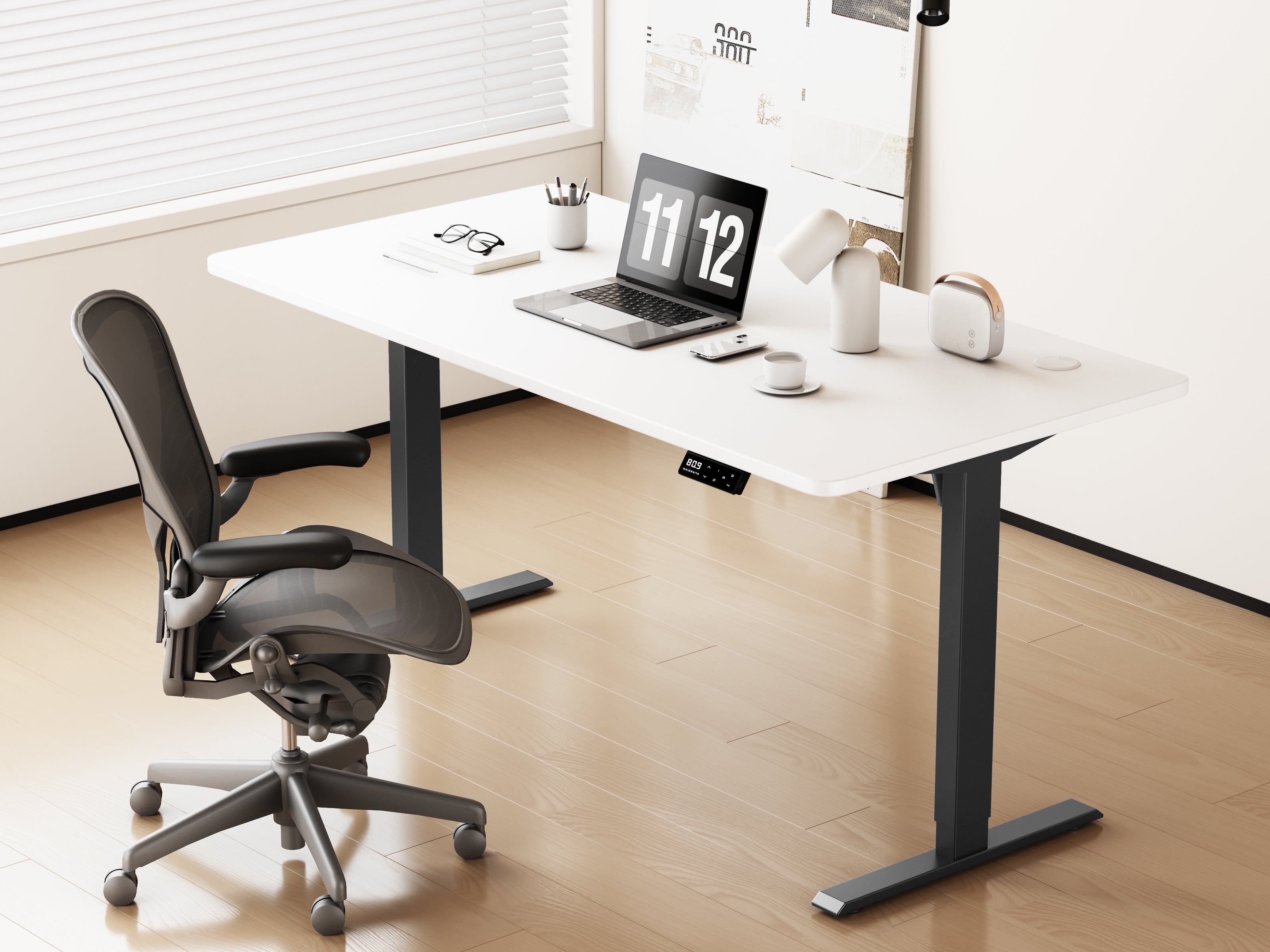 Maidesite T1 Pro - Electric Height-Adjustable Standing Desk Frame