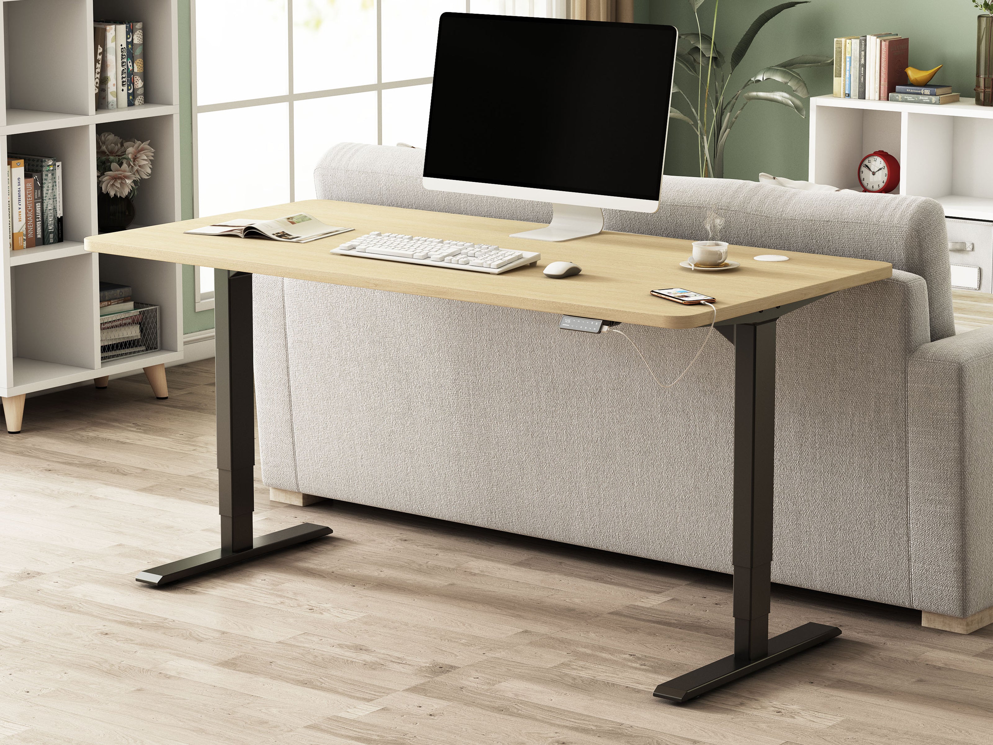 Maidesite T2 Pro Plus - Electric Height Adjustable Standing Desk Frame