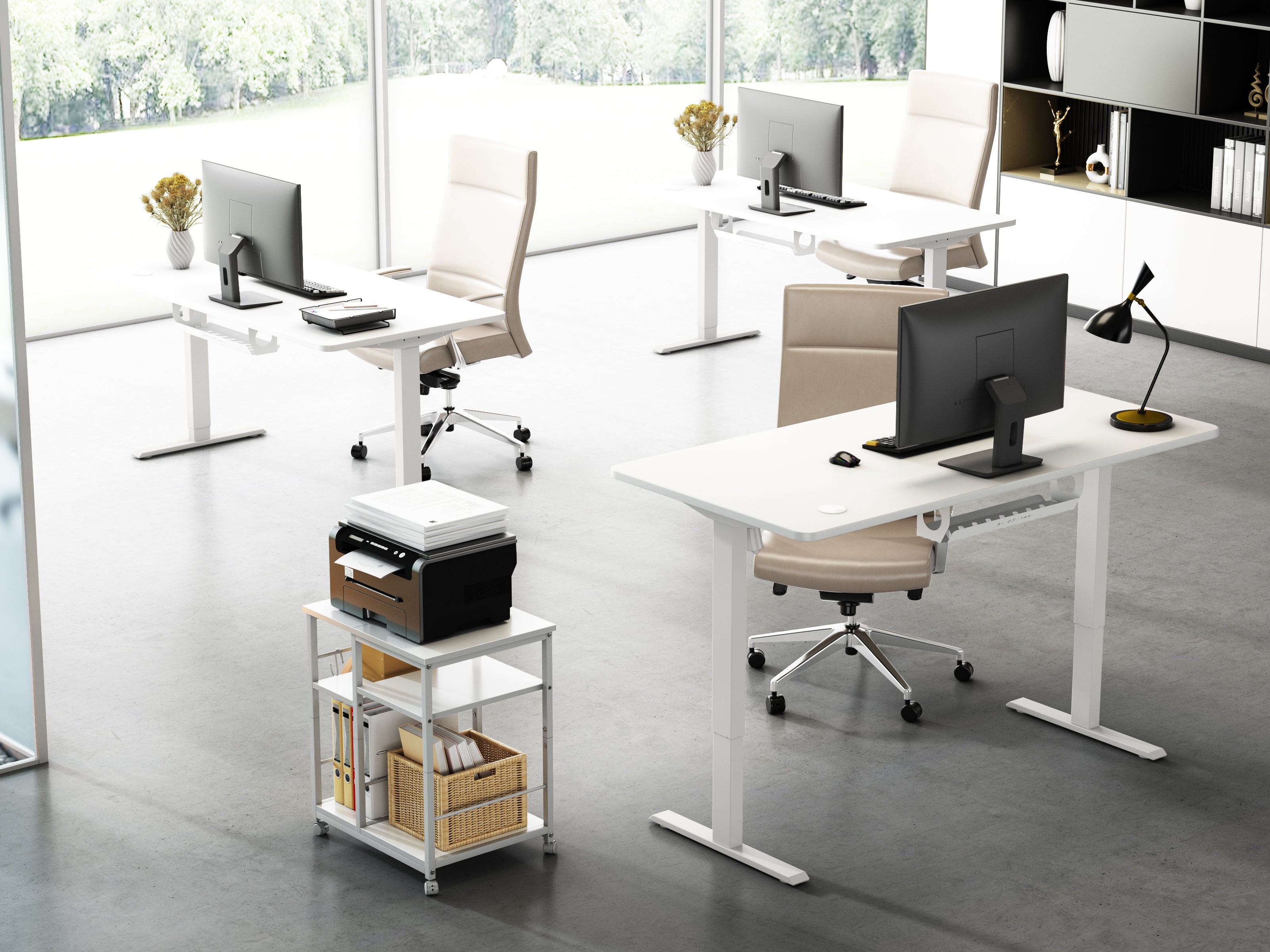 Maidesite T1 Pro - Electric Height-Adjustable Standing Desk Frame