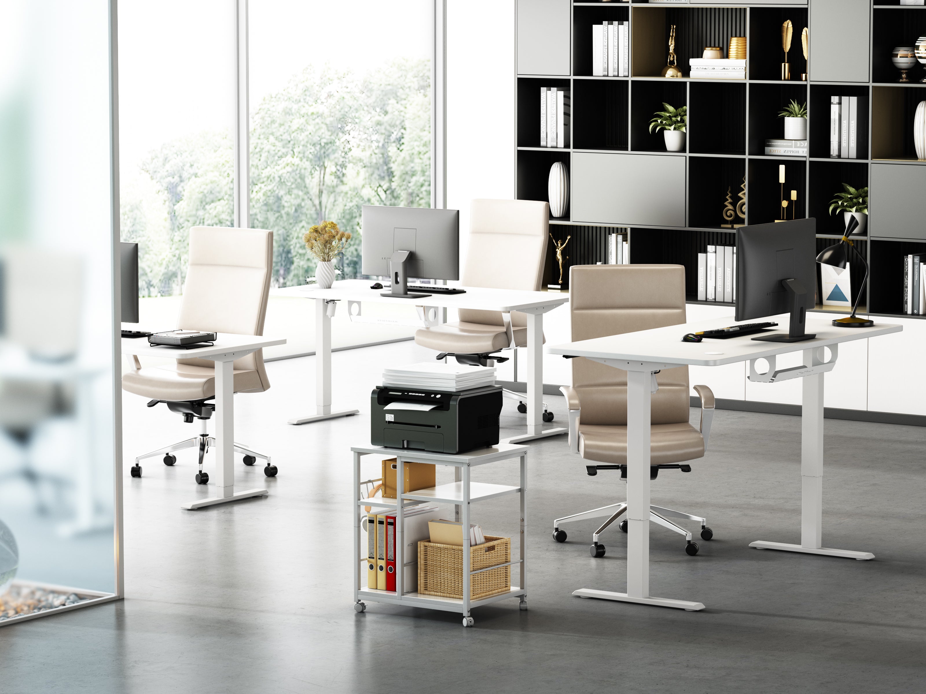 Maidesite T1 Pro - Electric Height-Adjustable Standing Desk Frame