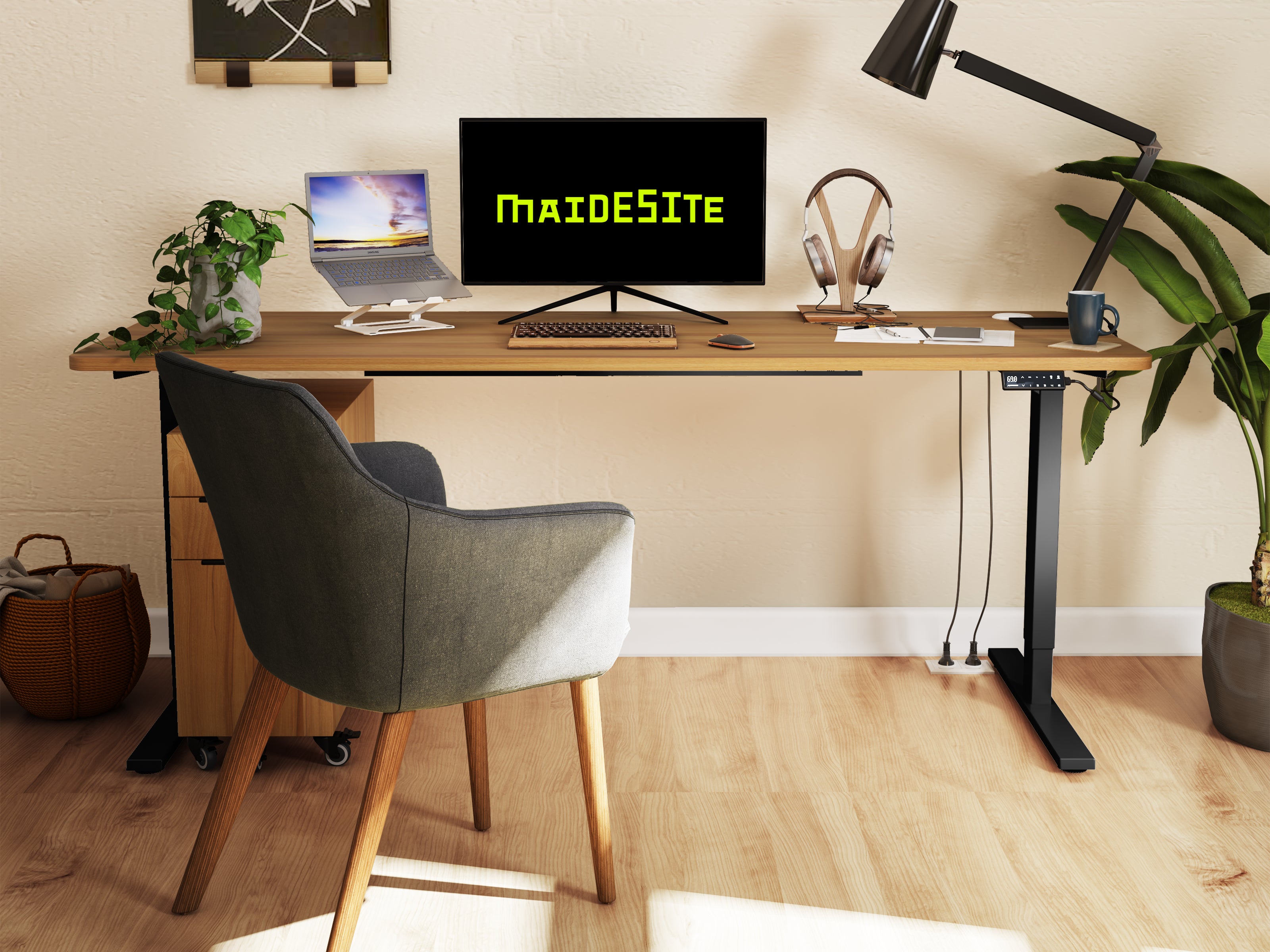 Maidesite T2 Pro - Electric Stand Up Desk Frame