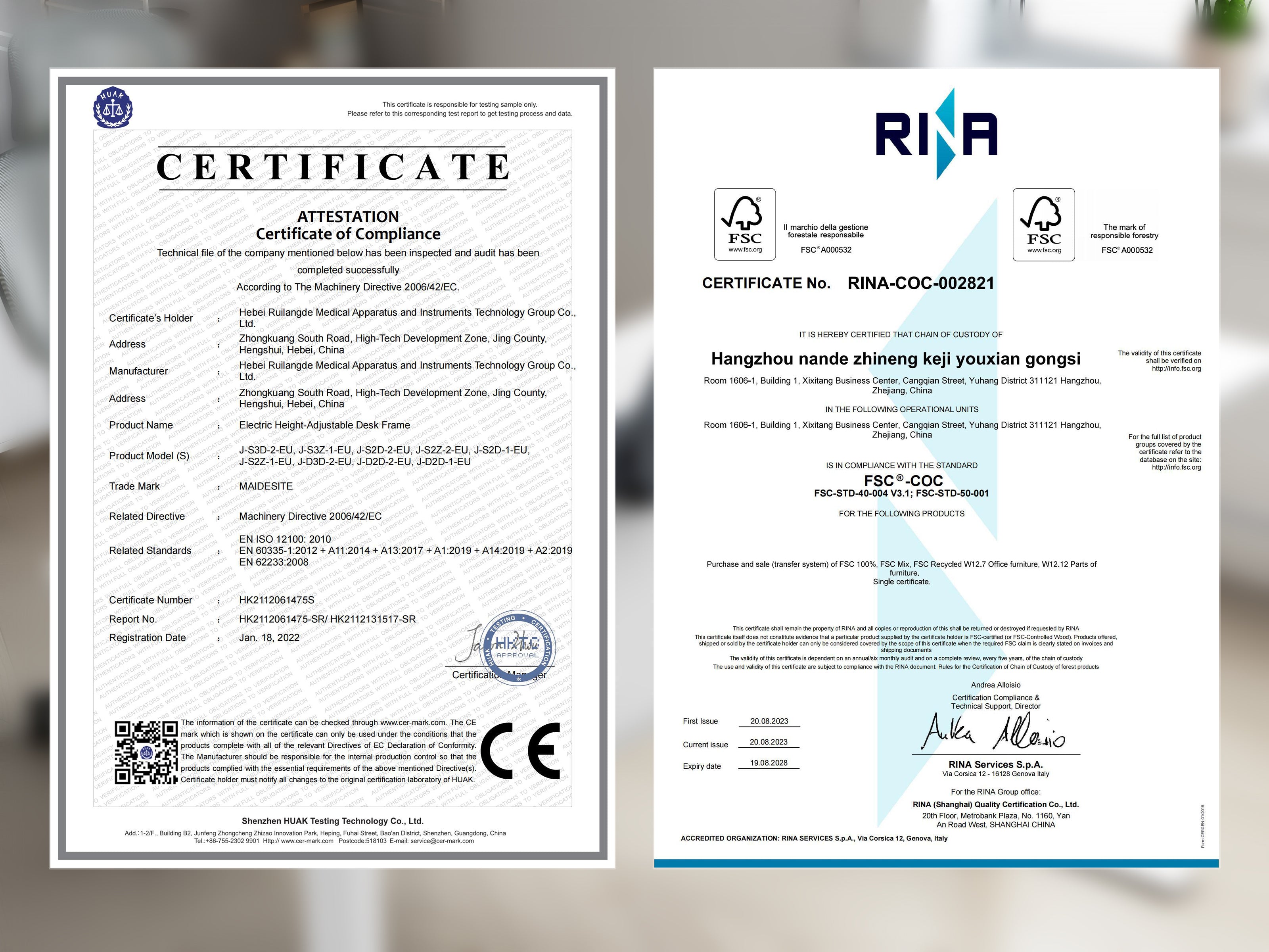 Maidesite T2 Pro - Electric Stand Up Desk Frame
