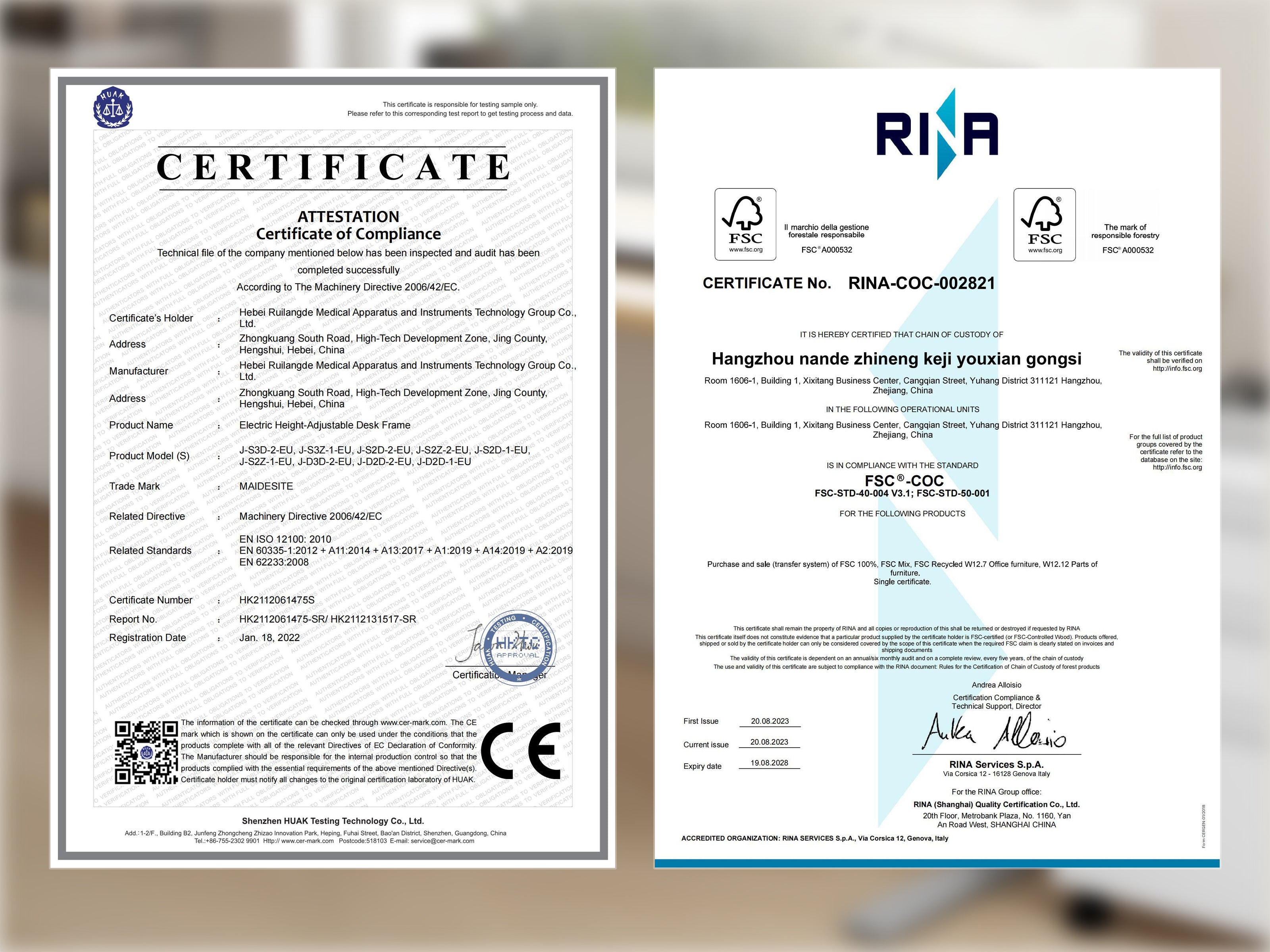 Maidesite T2 Pro Plus - Electric Height Adjustable Standing Desk Frame