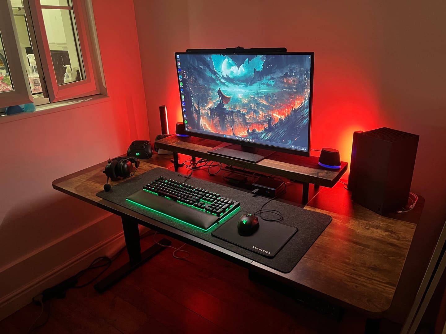 Maidesite SC2 Pro - Electric Height Adjustable Desk Sit-Stand Table 160x80/180x80 cm