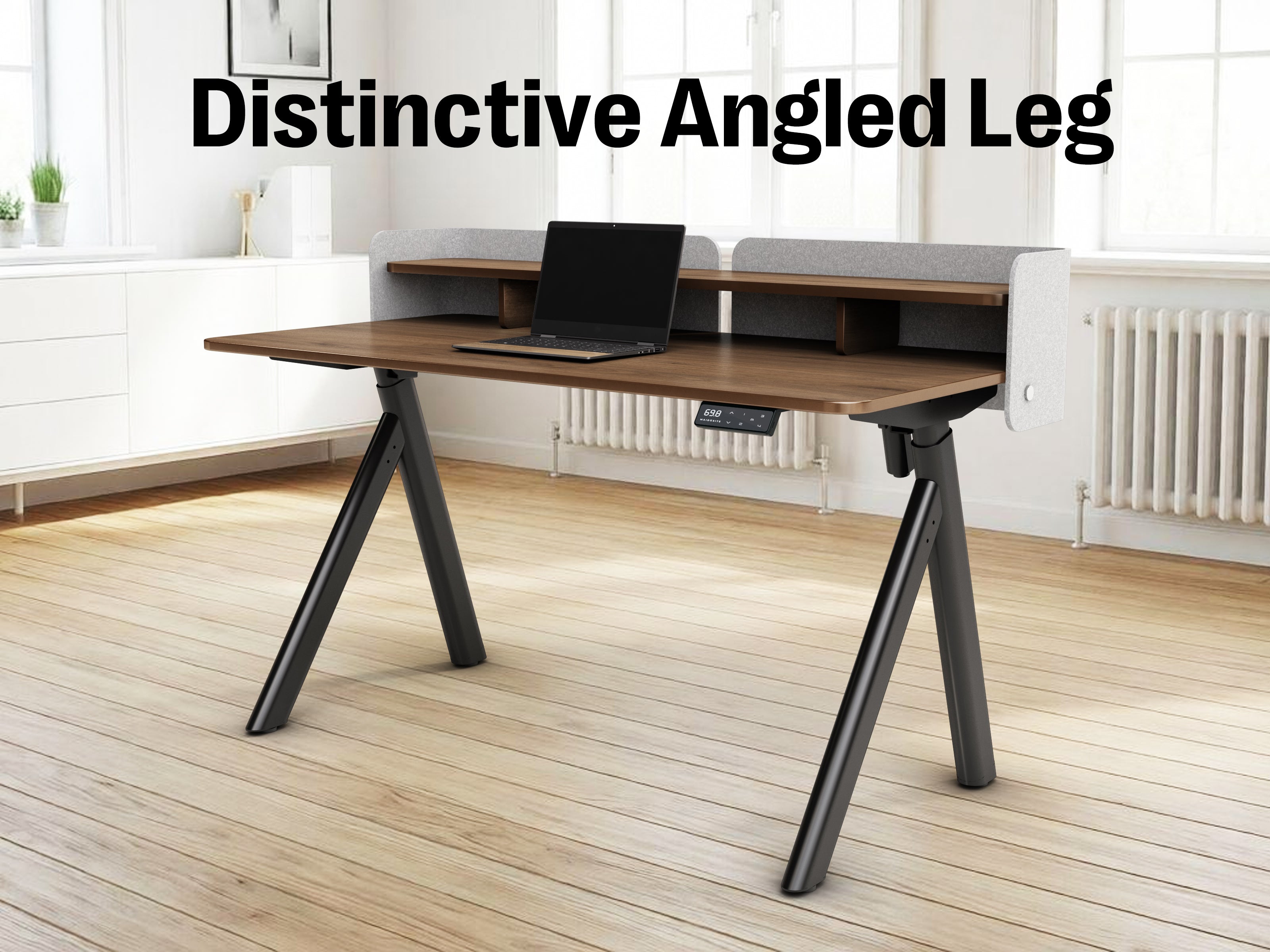 Maidesite ArborLift Height-Adjustable Electric Desk, 120 140cm with USB-C Connection