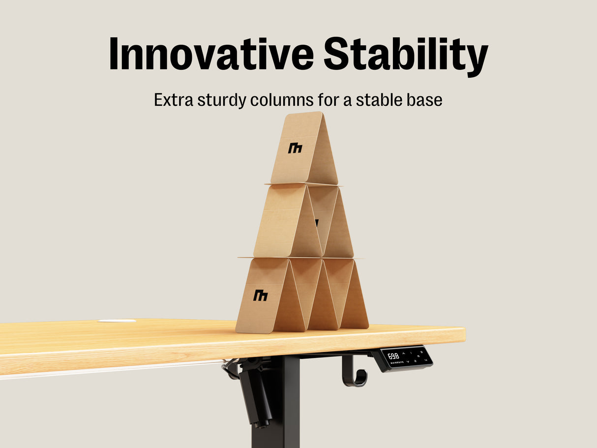 Maidesite T1 Pro - Electric Height-Adjustable Standing Desk Frame