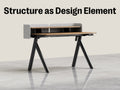 Maidesite ArborLift Height-Adjustable Electric Desk, 120 140cm with USB-C Connection