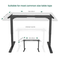 Maidesite T2 Pro Plus - Electric Standing Desk 120 140 160 180 cm