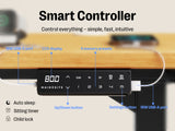 Maidesite T2 Pro - Electric Stand Up Desk Frame