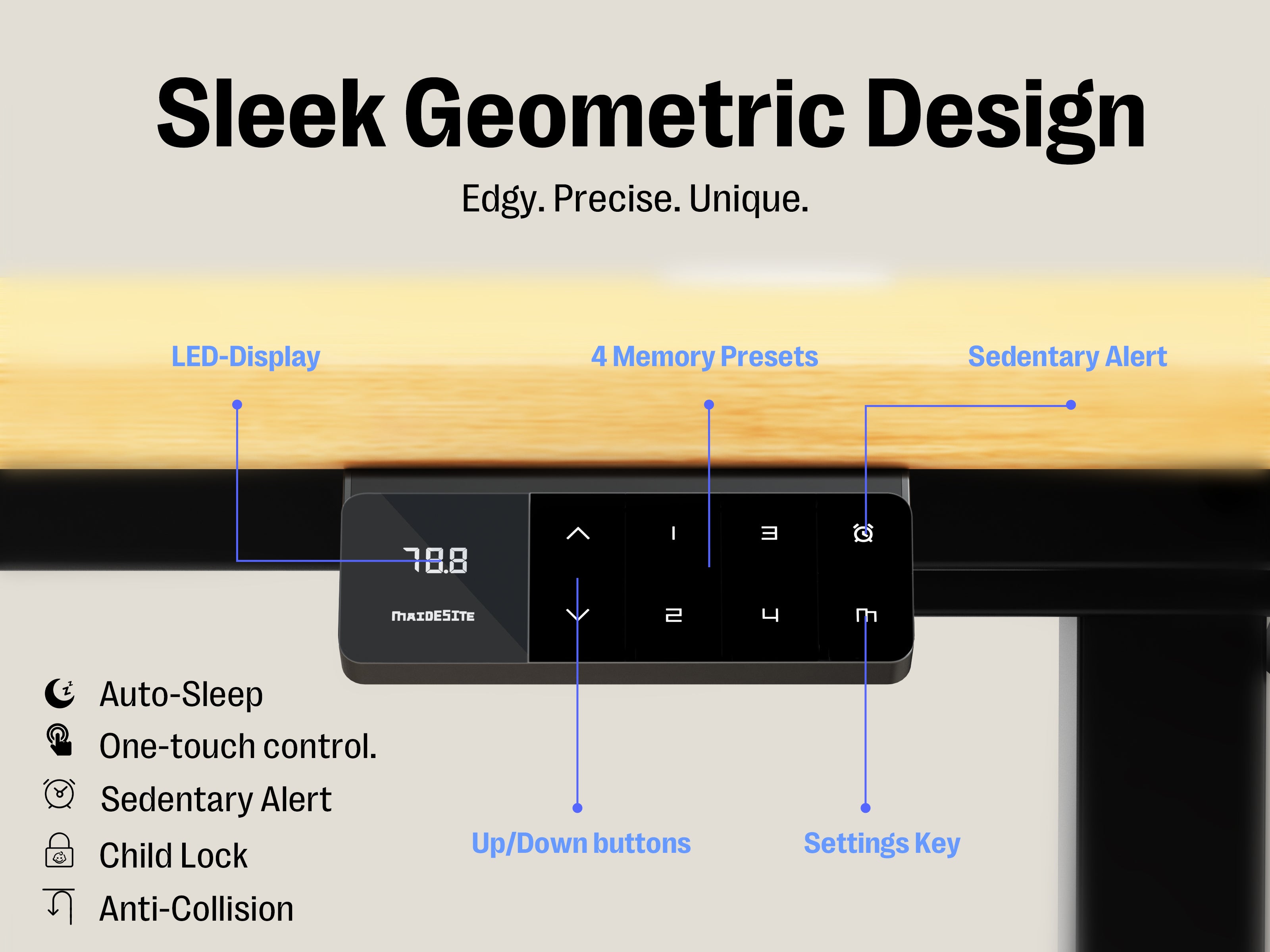 Maidesite T2 Electric Standing Desk
