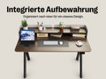 Maidesite ArborLift Height-Adjustable Electric Desk, 120 x 60 / 140 x 70 cm with USB-C Connection