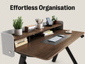 Maidesite ArborLift Height-Adjustable Electric Desk, 120 140cm with USB-C Connection