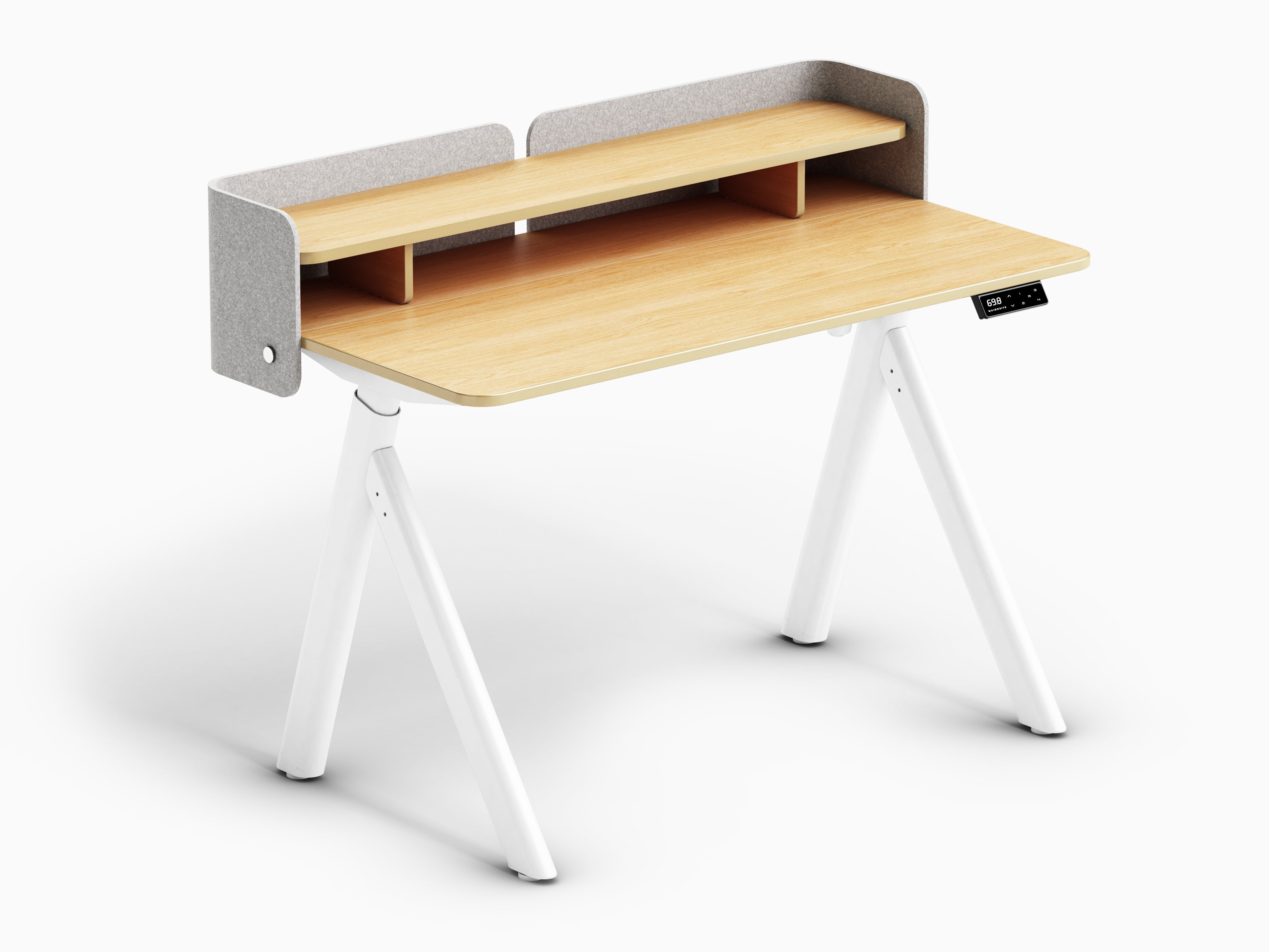 Maidesite ArborLift Height-Adjustable Electric Desk, 120 140cm with USB-C Connection