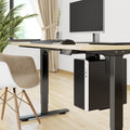 Maidesite CPU Holder Steel Swivel Under-desk PC Mount