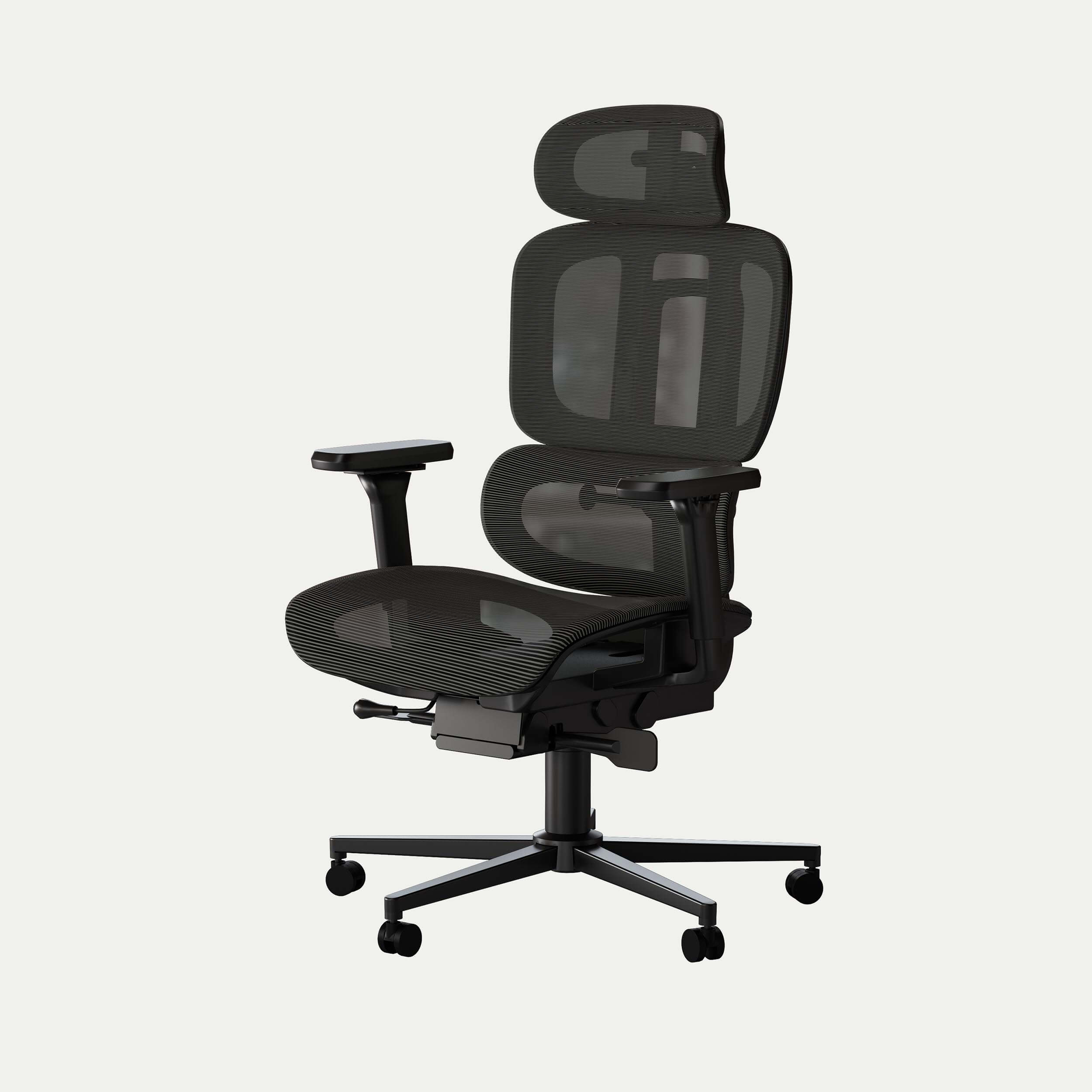 Maidesite multifunction mesh ergonomic office chair EC2 with back support and headrest