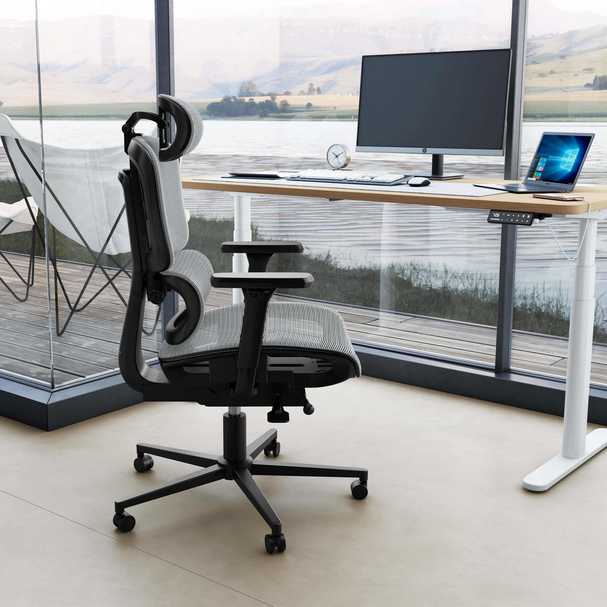 Maidesite ergonomic office chair for people comfortabke work at home