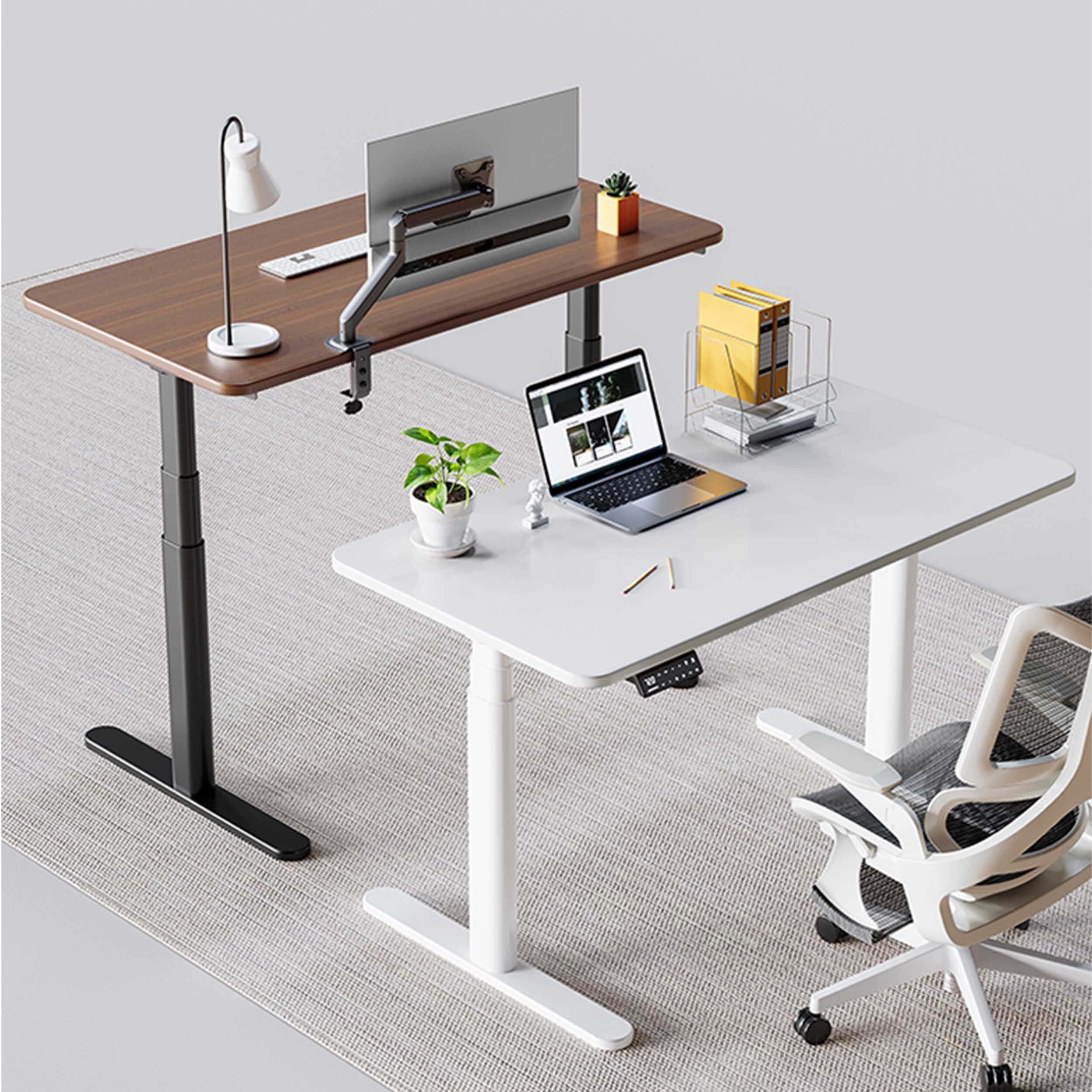 Maidesite TH2 Pro Plus oval leg standing desk for study and work