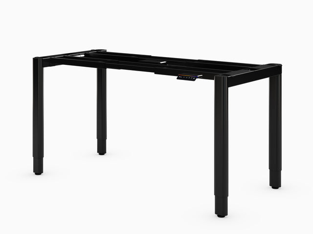 maidesite 4 leg standing desk frame black