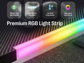 Maidesite Rainbow - Smart Standing Desk with RGB Light Strip