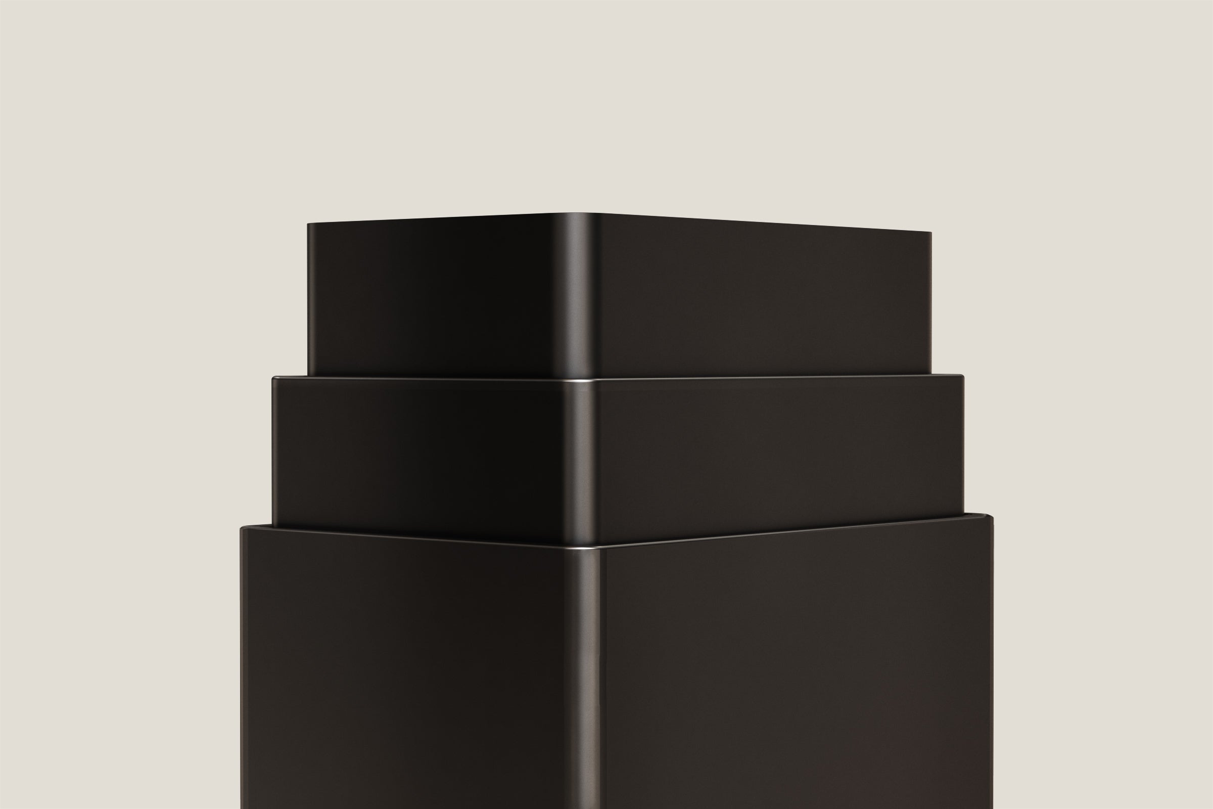 <p>Pyramid-Shaped Column Structure</p>