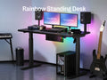 Maidesite Rainbow - Smart Standing Desk with RGB Light Strip