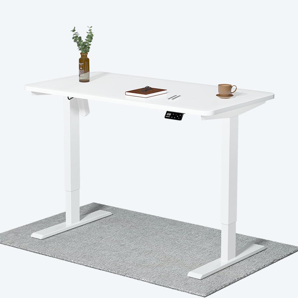 Maidesite Electric Height Adjustable Desk White 140cmx70cm 