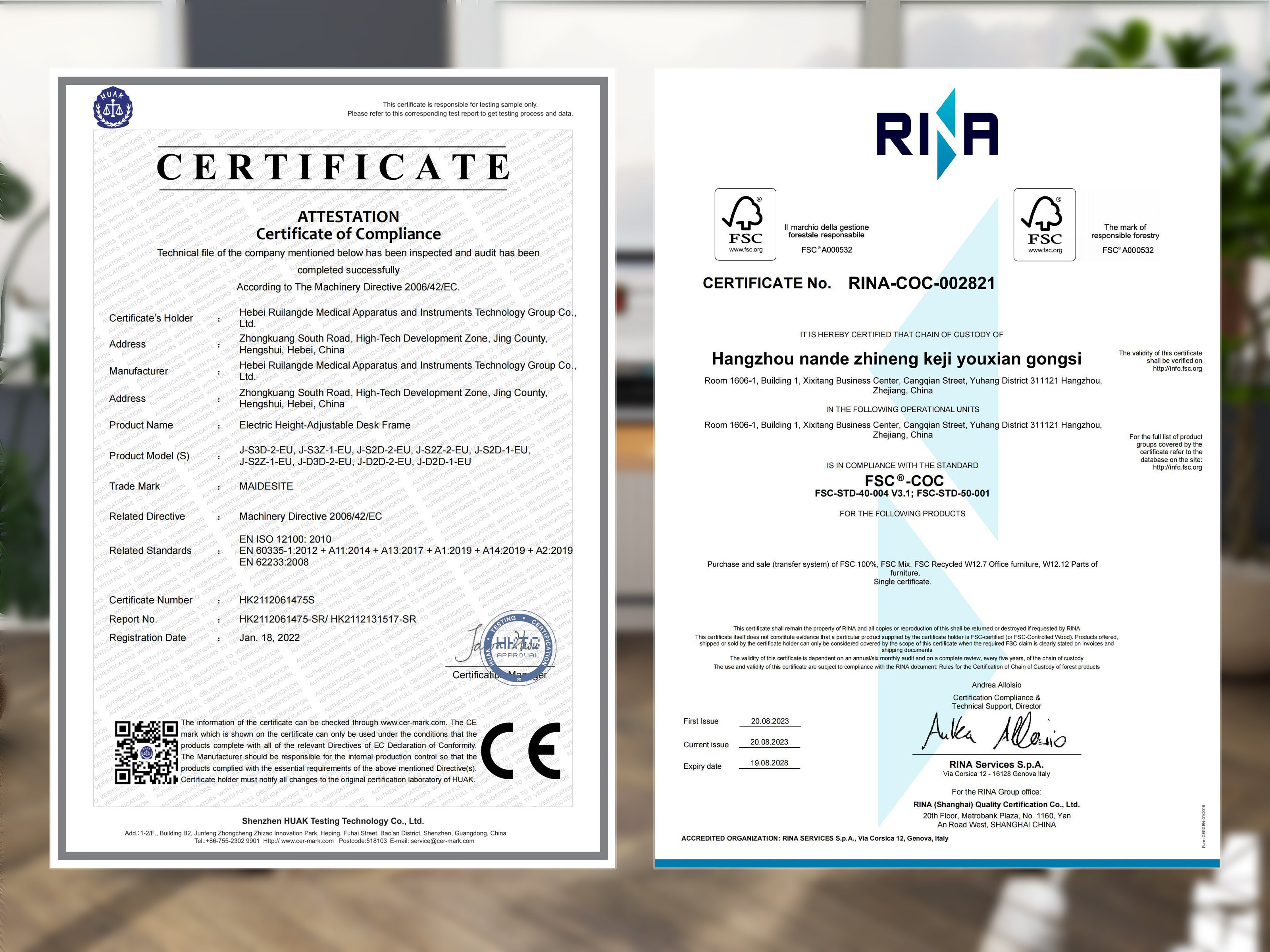 Maidesite T2 Pro Max - Electric Height-Adjustable Desk