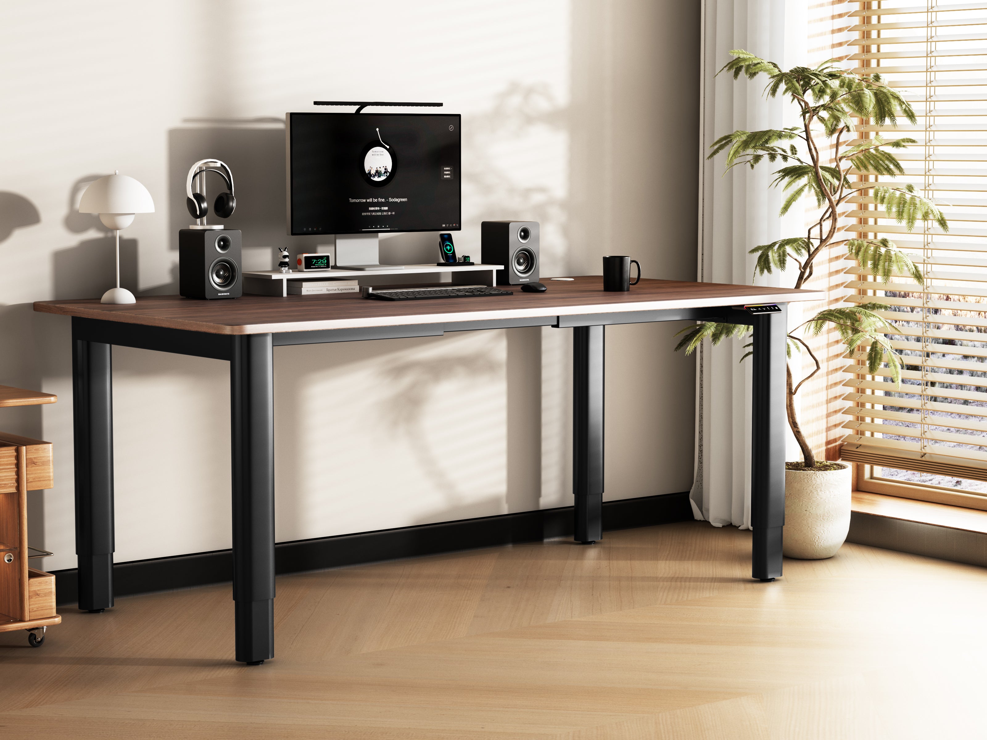 Maidesite T4 Pro Plus - 4 Leg Electric Stand Up Desk Frame