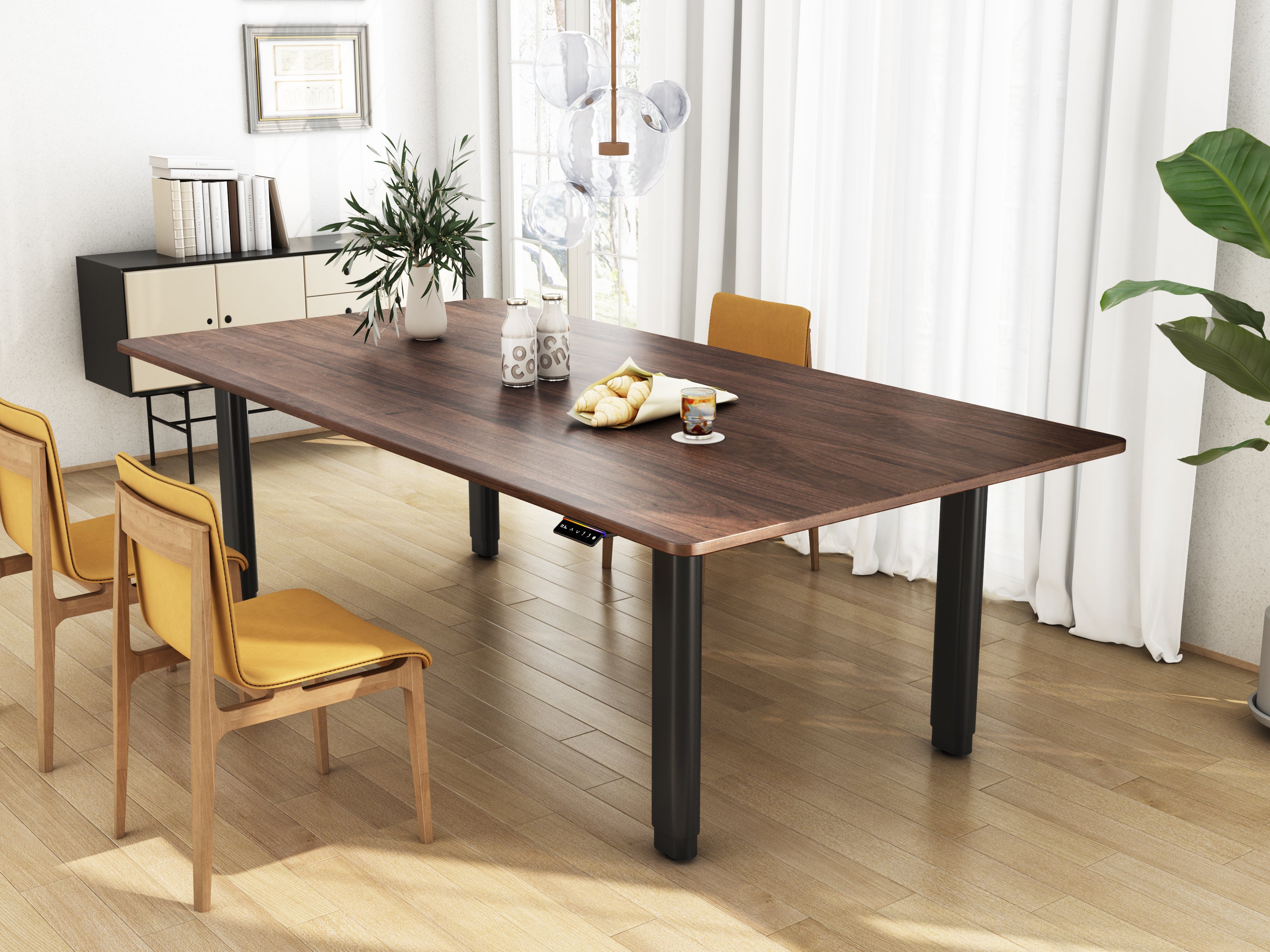 Maidesite T4 Pro Plus - 4 Leg Electric Stand Up Desk Frame