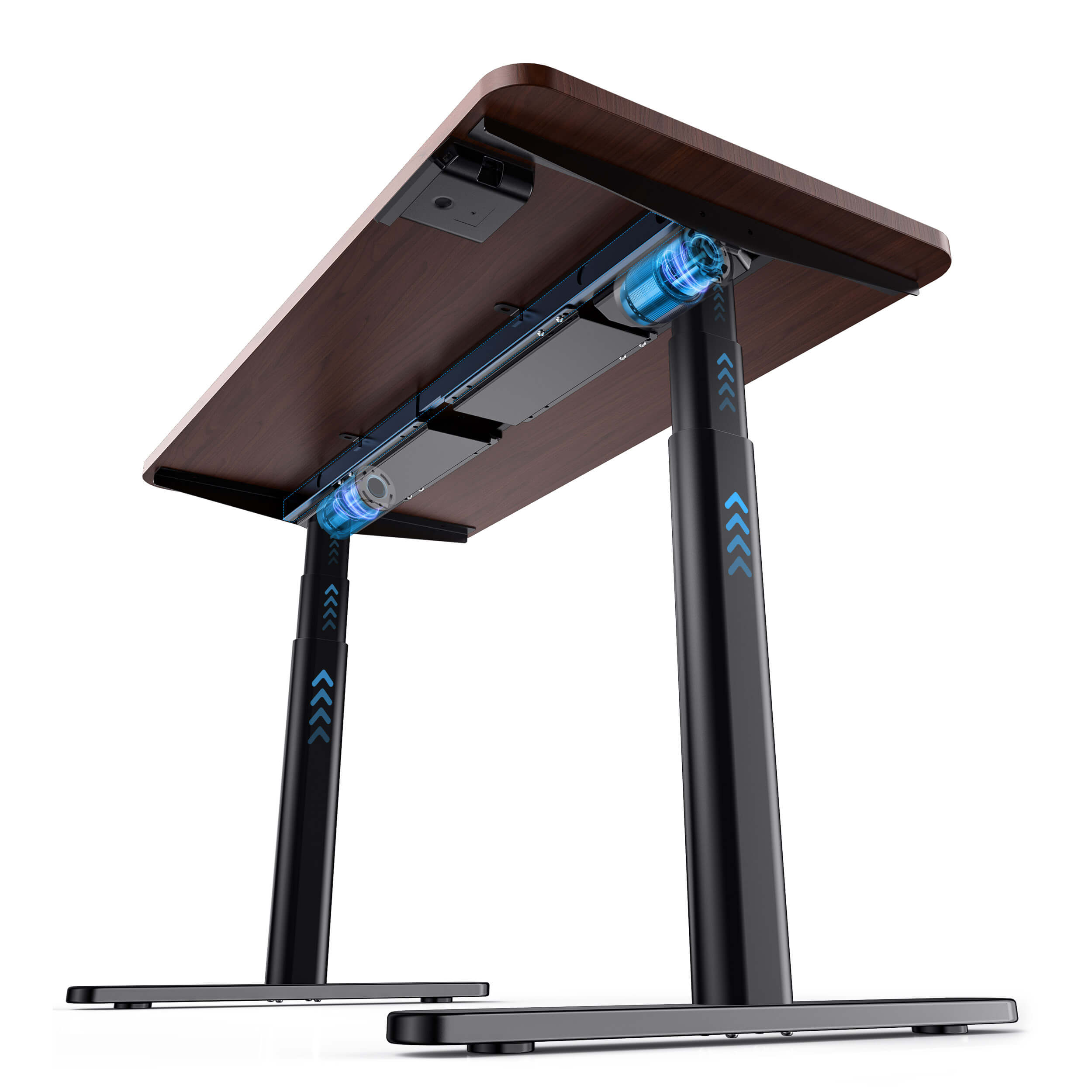 TH2 Pro Plus oval standing desk dual motors more powerful