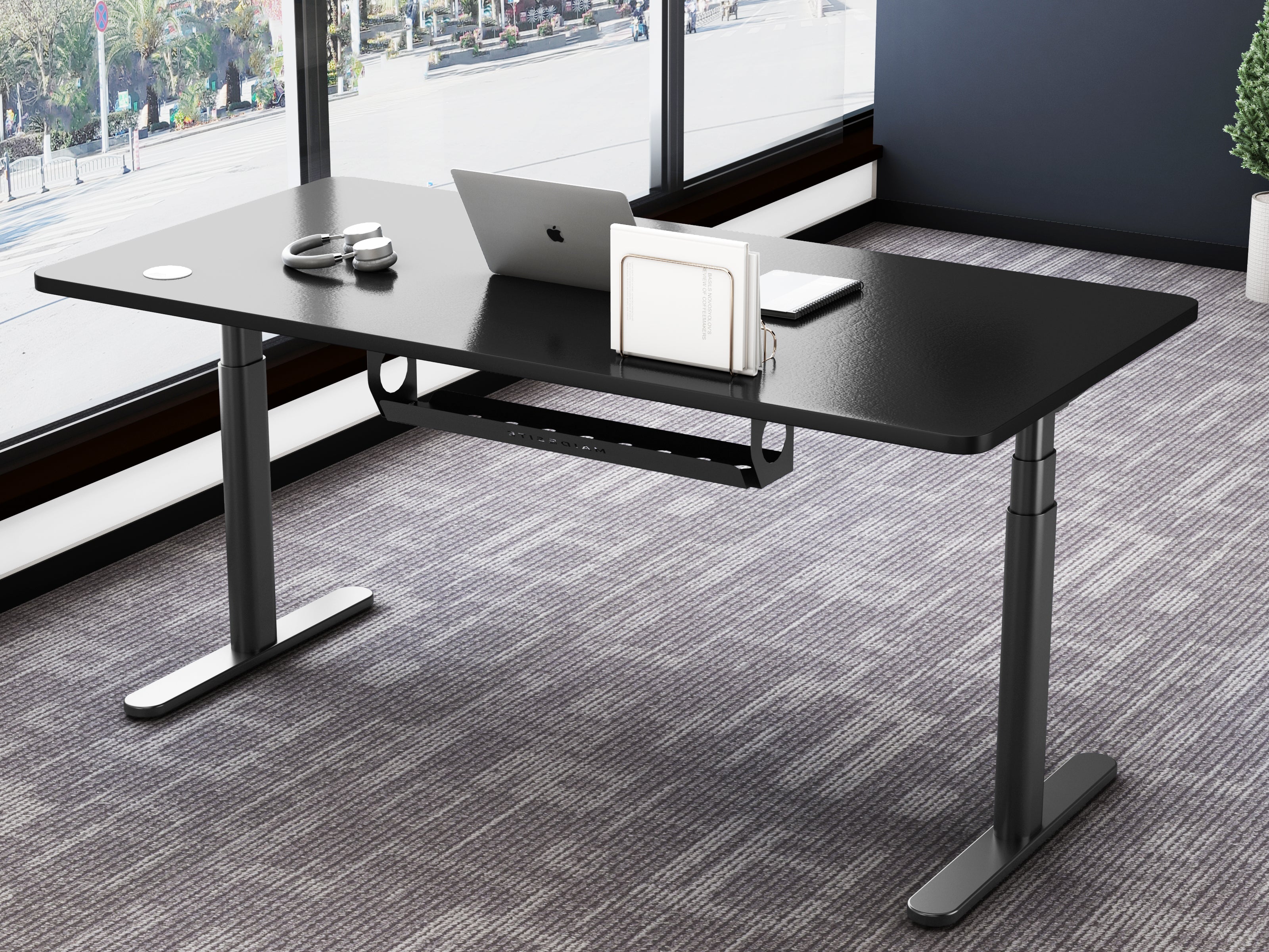 Maidesite TH2 Plus Art/EL2 Plus Art - Electric Standing Desk Height Adjustable Table Frame