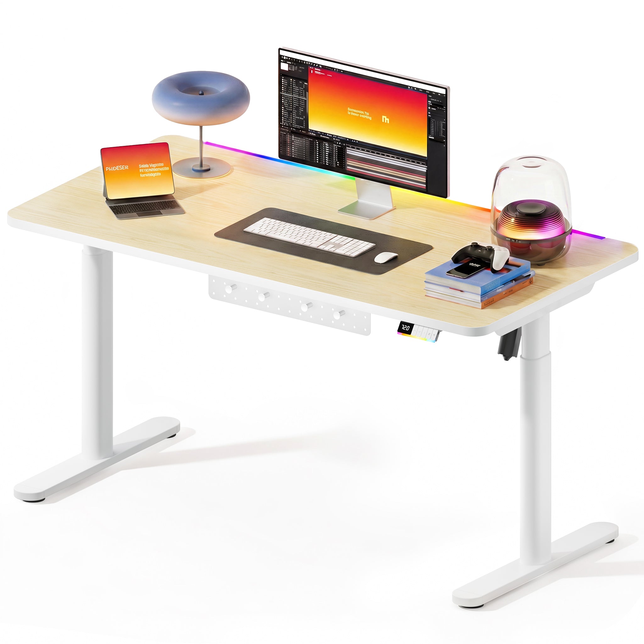 Maidesite Desk Smart Standing Desk RGB Light Strip