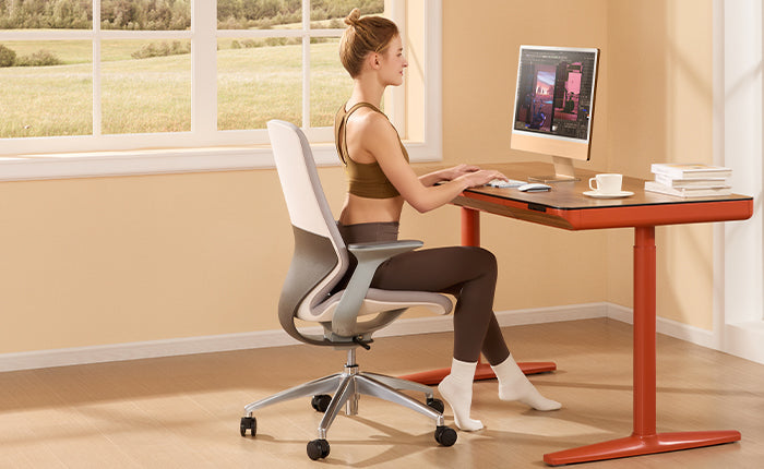 Height-adjustable desk