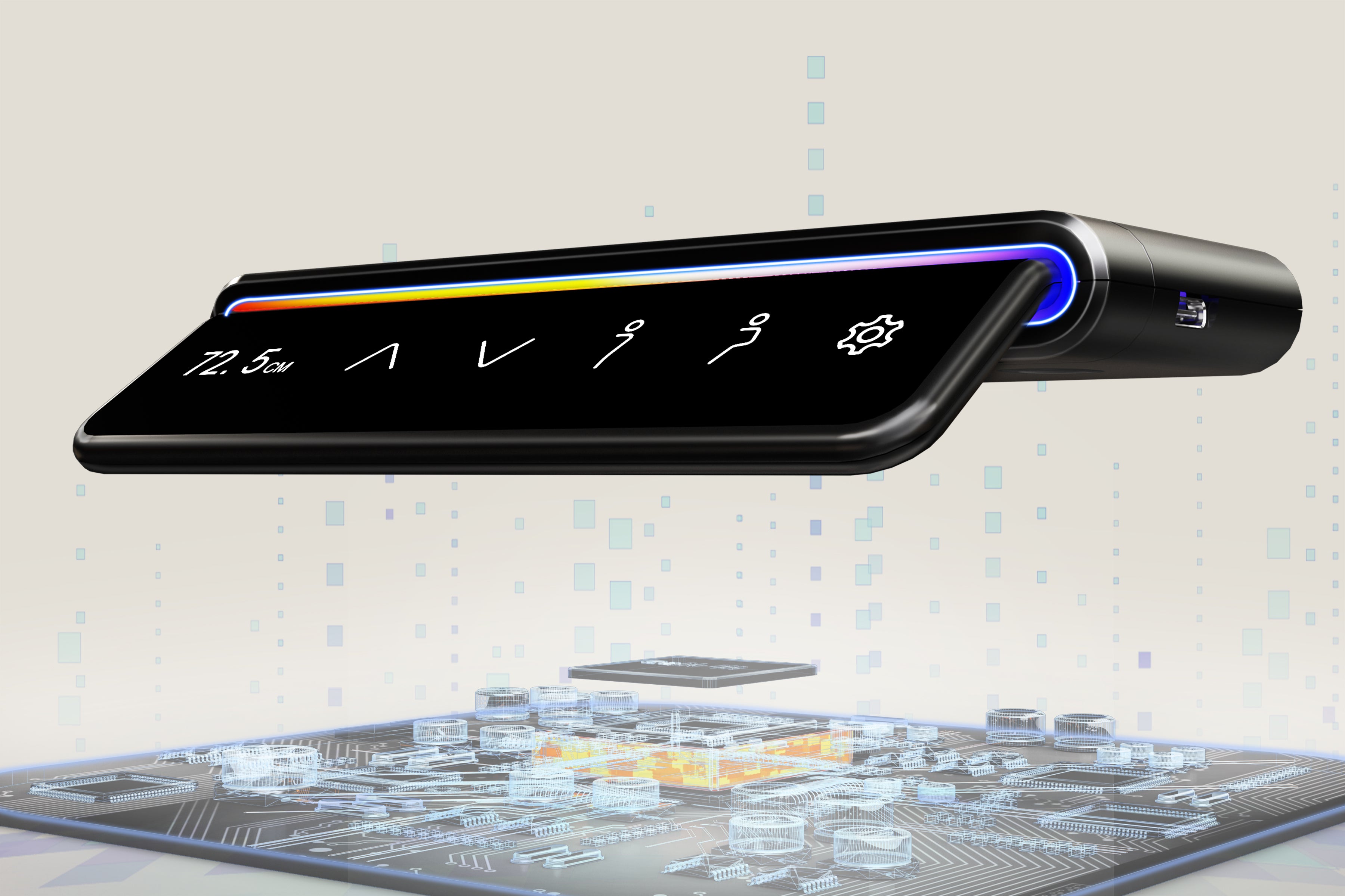 <p>RGB touch panel</p>